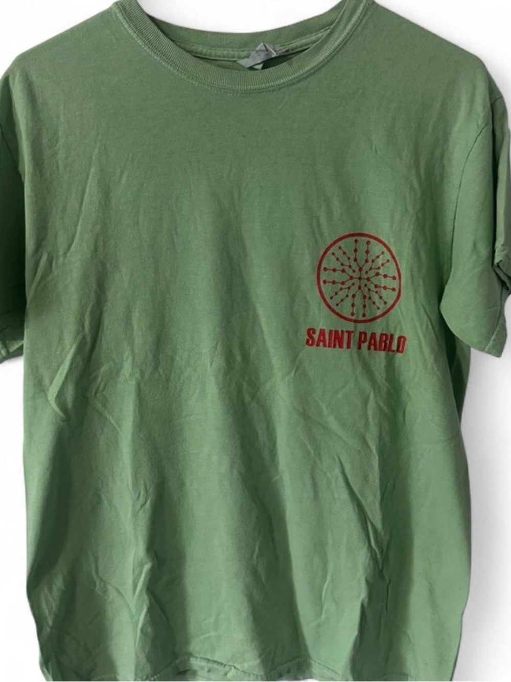Saint Pablo Green Graphic Tee